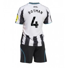 Newcastle United Sven Botman #4 Hjemmedraktsett Barn 2025-26 Kortermet (+ korte bukser)